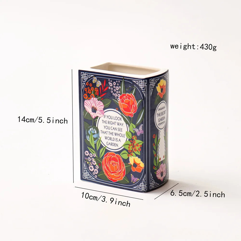 Vase Livre BookMori — dimensions
