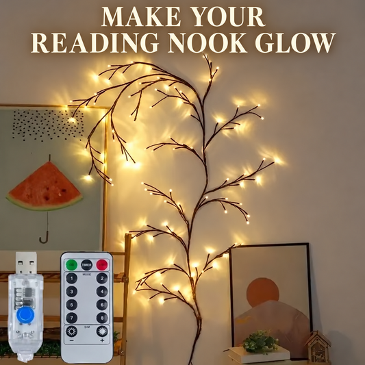 Book Nook Branch Lights — make your reading nook glow