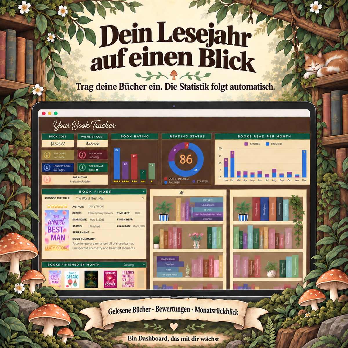 lang:de | Dein Lesejahr auf einen Blick