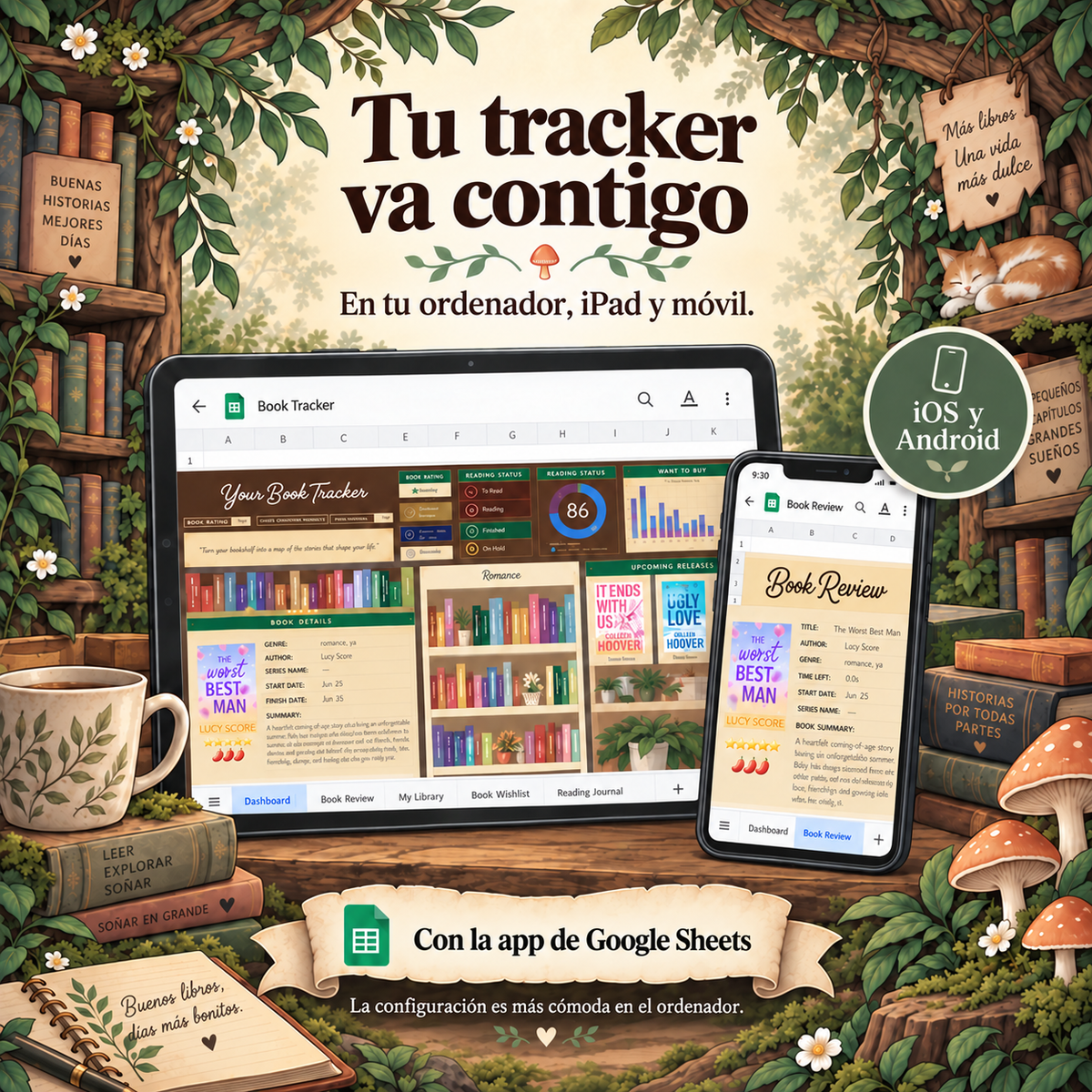 lang:es | Tu tracker en ordenador, iPad y móvil