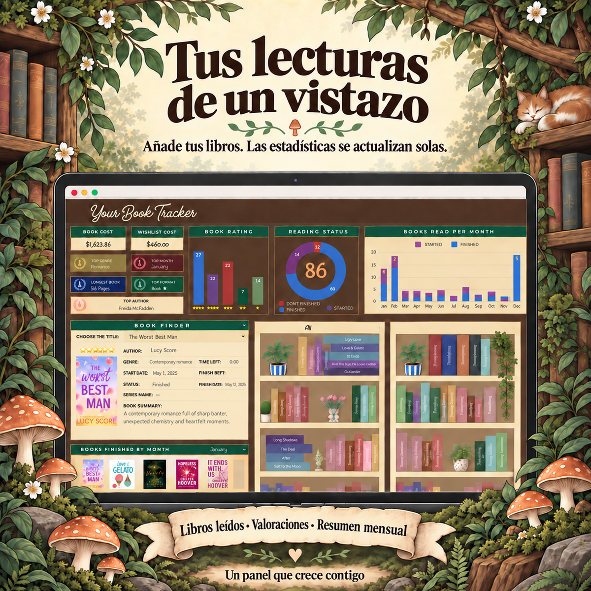 lang:es | Tus lecturas de un vistazo