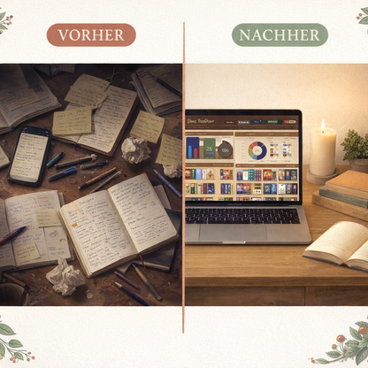 lang:de | Vorher / Nachher — Ordnung im Leseleben