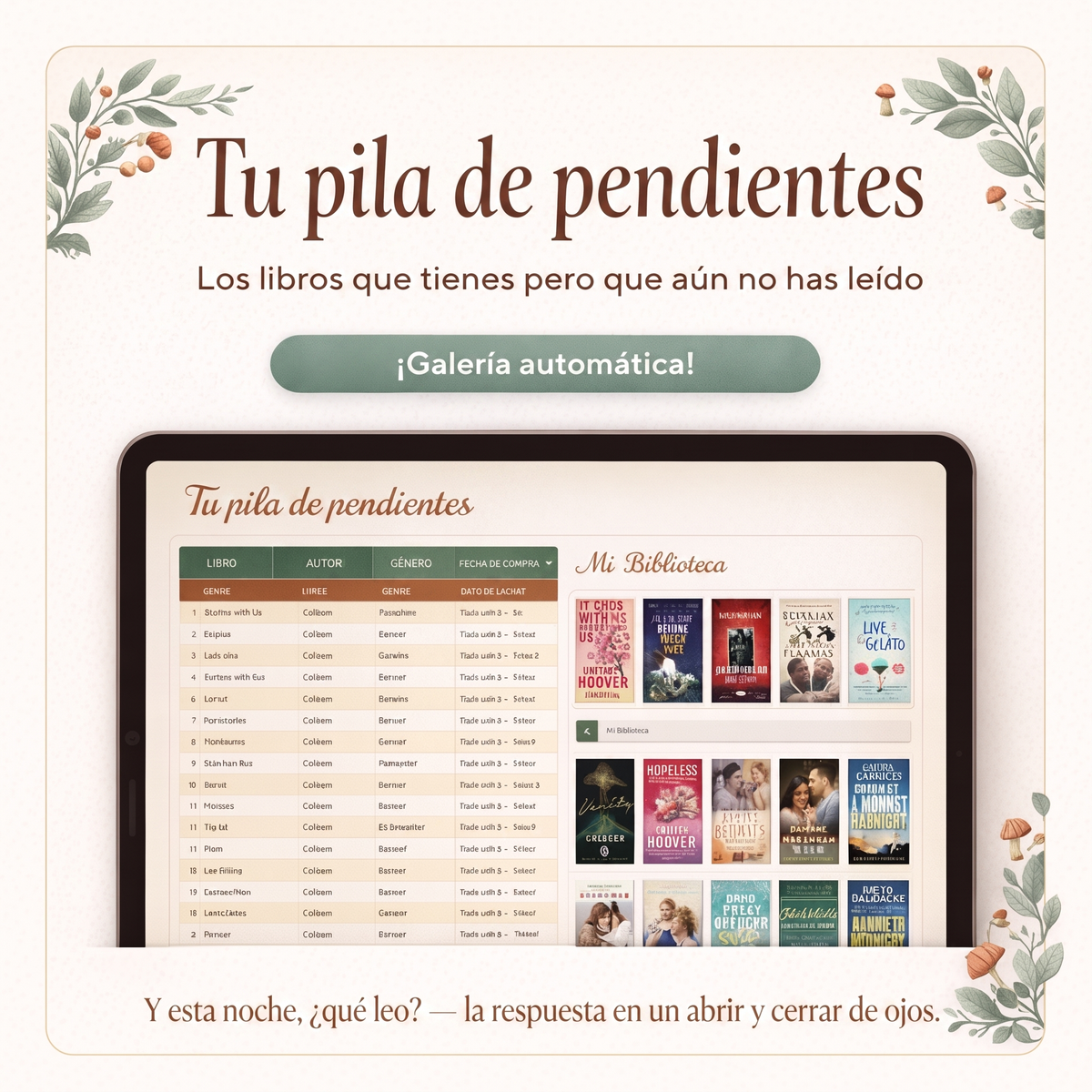 Tu pila de pendientes