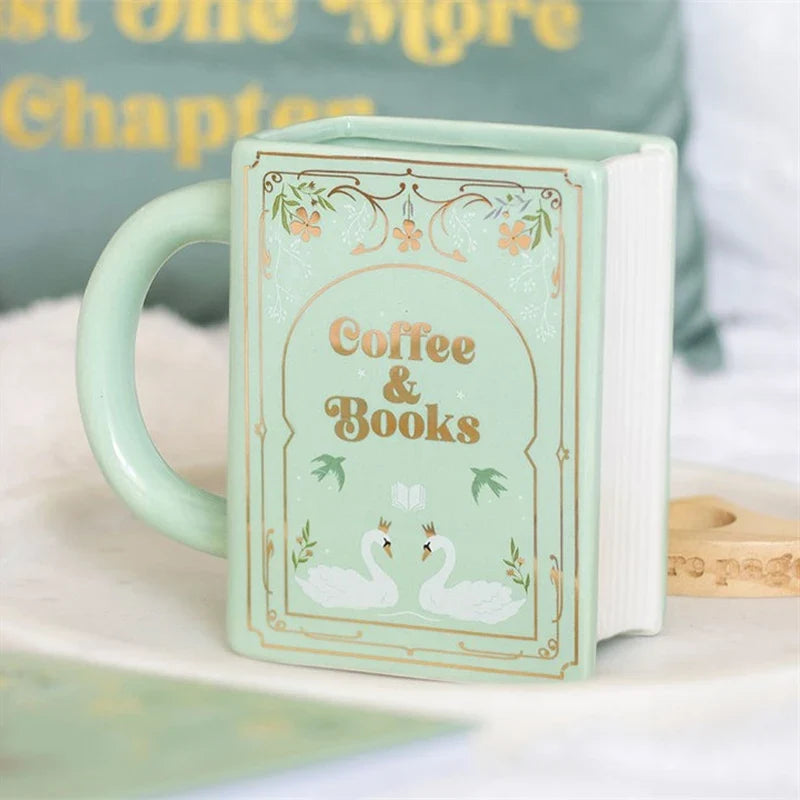 Mug Livre BookMori — détail dorures