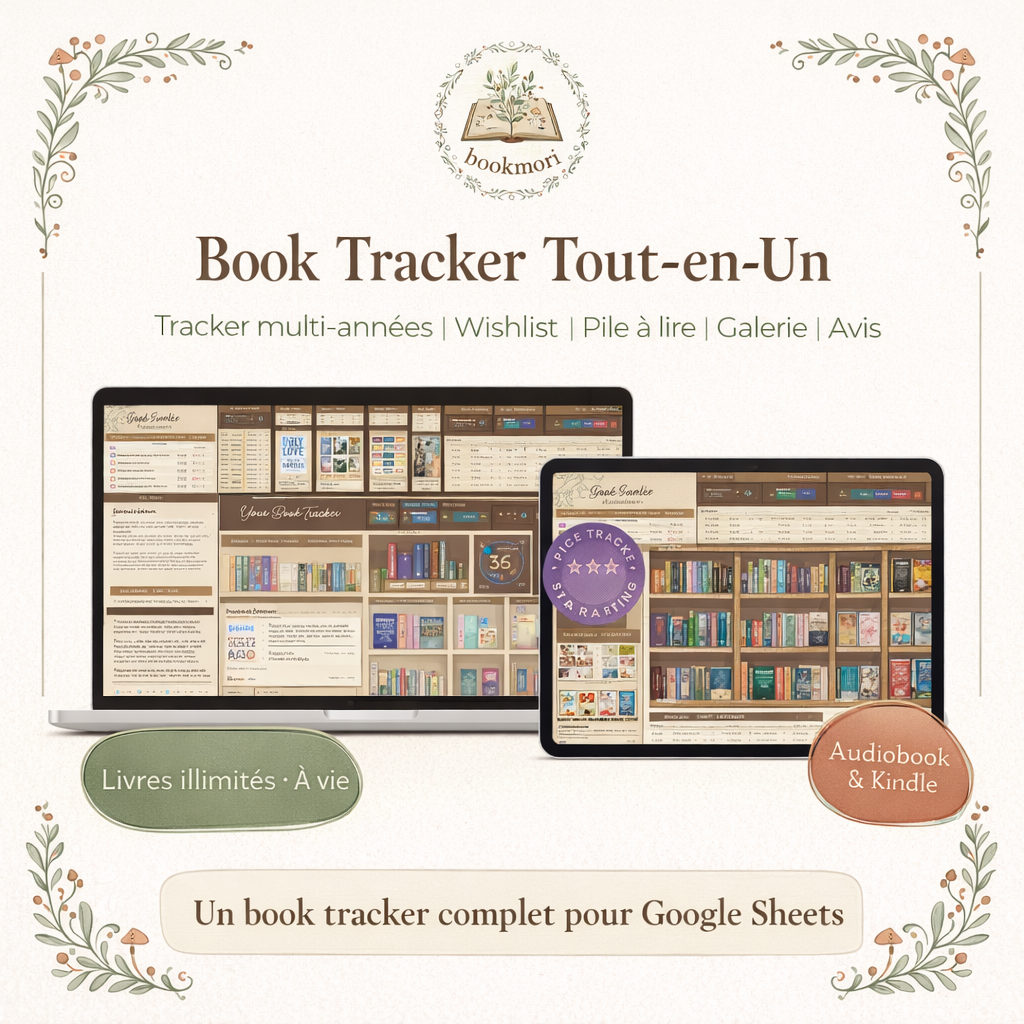 Bookmori Book Tracker — tout-en-un