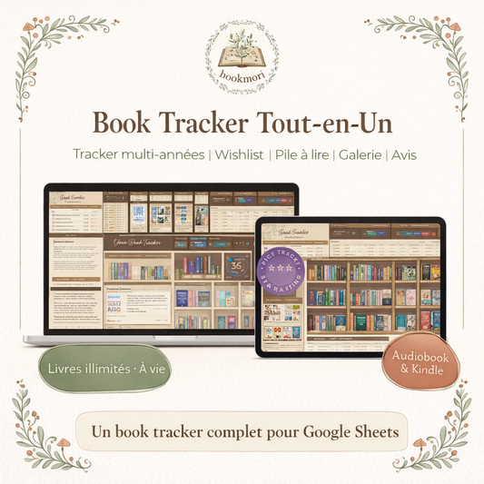 Bookmori Book Tracker — tout-en-un