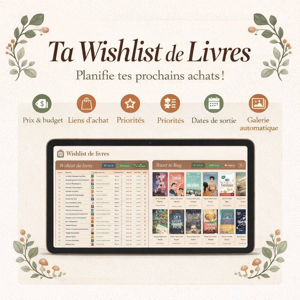 Ta wishlist de livres