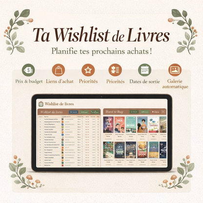 Ta wishlist de livres