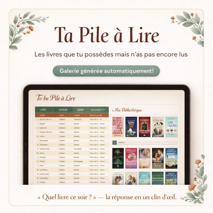 Ta pile à lire