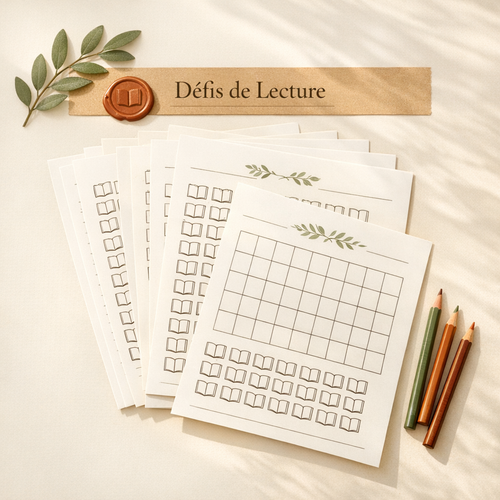 Reading Challenges by Bookmori — printable PDF