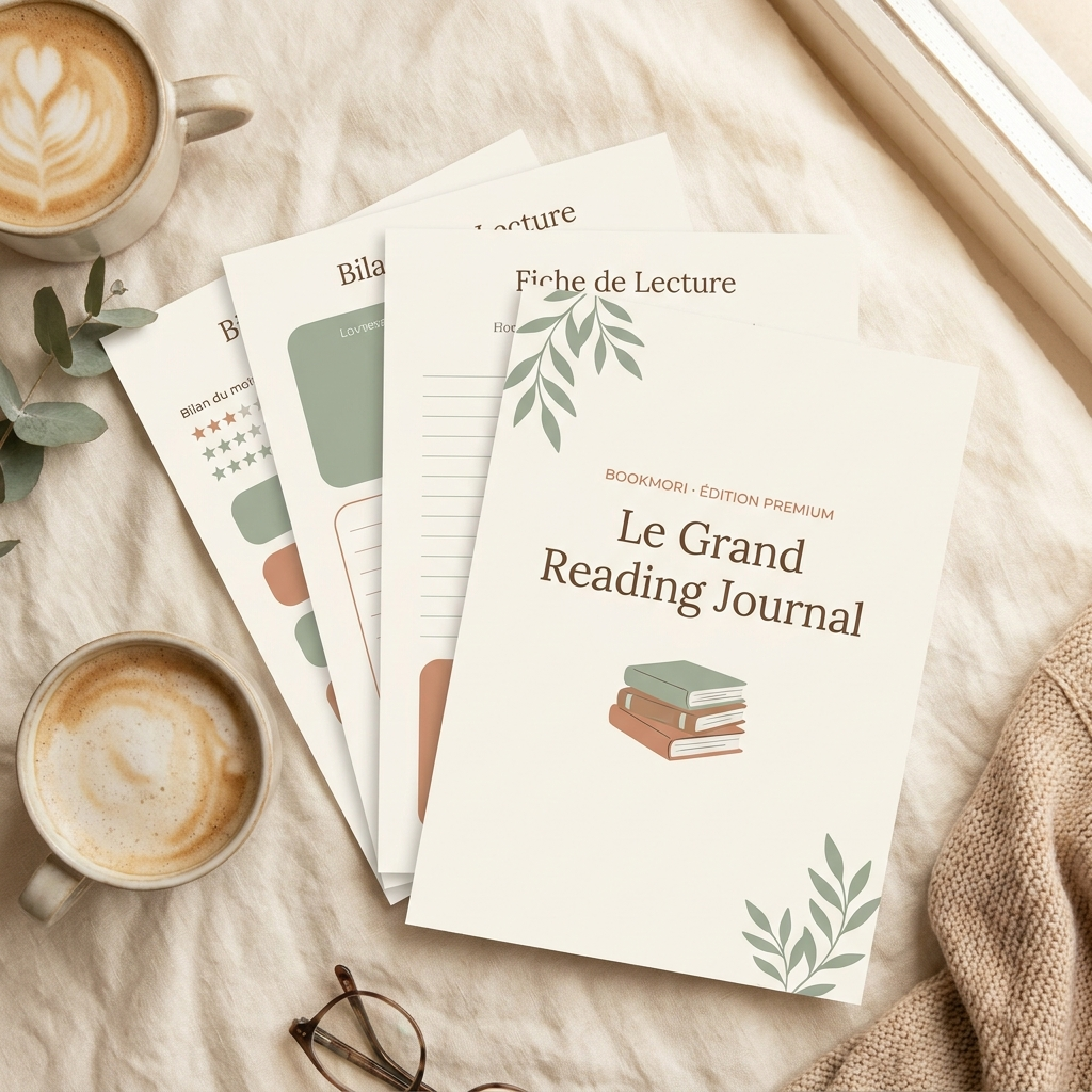 Le Grand Reading Journal Bookmori — 130 pages PDF à imprimer