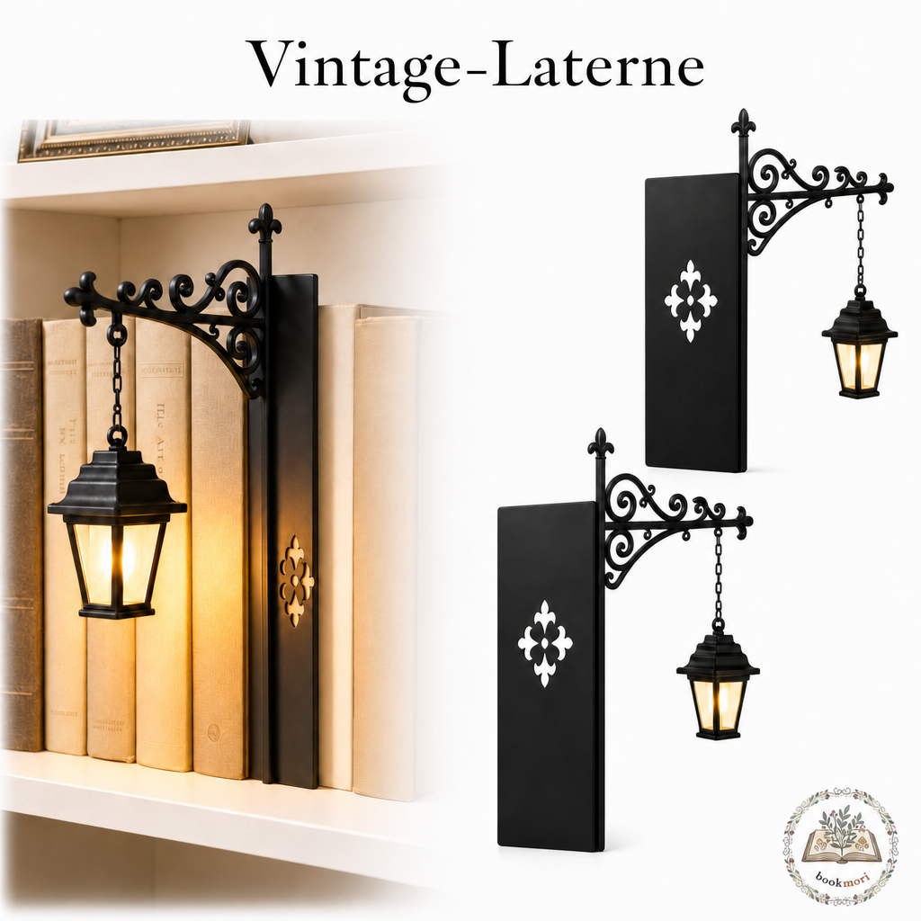 lang:de | Vintage-Laterne — BookNook Laterne